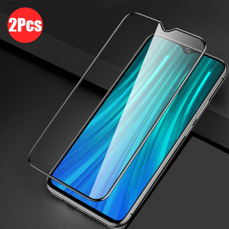 2 шт. закаленное стекло для Xiaomi Redmi Note 8 Pro, Защитное стекло для xiomi Redmi Note 8 7 Go Note8, Передняя защитная пленка