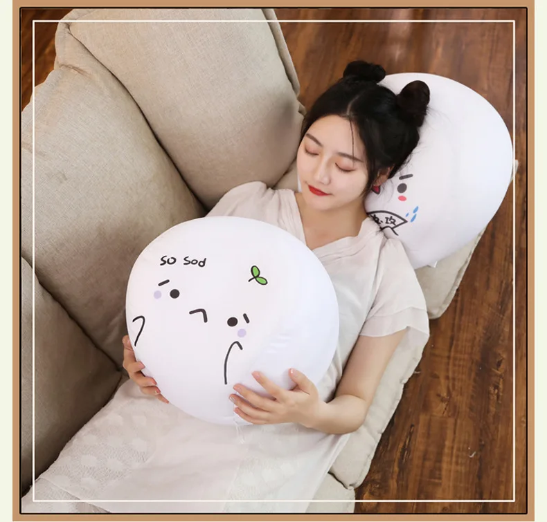 Yan Character Pillow пельменные частицы пены мимика посылка Подушка Аниме периферийный настраиваемый логотип