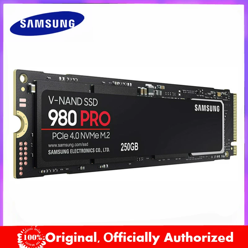 SAMSUNG 980 Pro SSD M.2 NVMe PCIe 250GB 500GB 1TB Internal Solid State Disk M2 2280 PCIe Gen 4.0 x 4 up to 6400 MB/s for Laptop