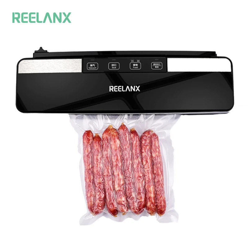Reelanx Vacuum Sealer Lite V2 Builtin Cutter 220v Automatic Food Packing Machine 10 Free Bags