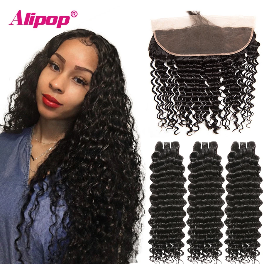 Alipop-Deep-Wave-Bundles-With-Frontal-13x4-Lace-Frontal-With-Brazilian-Hair-Weave-Bundles-Remy-Human