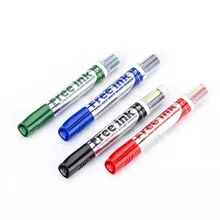 Marqueurs effaçables pour tableau blanc G 218, fournitures scolaires, pouvant être utilisés pour les graffitis, l'enseignement, les réunions, l'écriture est facile à effacer, 4 pièces