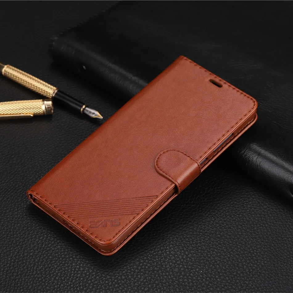 Leather Flip Wallet Case For Huawei Mate 20 10 Pro Lite 9 P30 P20 P10 P9 Case Card Slots Cover For Huawei Honor 8X 7X 6X 10 V20