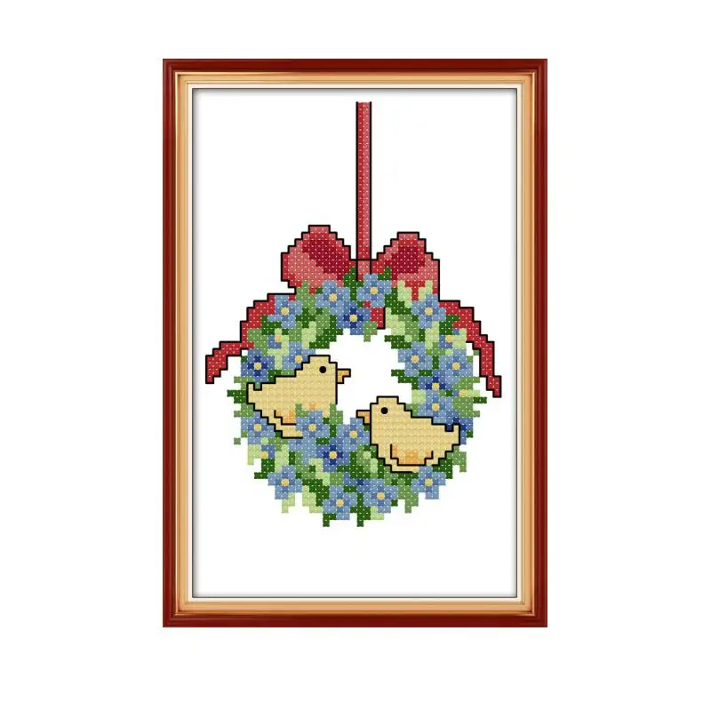 Joy Sunday Christmas, серия, вышивка крестом, DMC 11CT, 14CT, печатный набор, граф, холст, для вышивания, набор, сделай сам, рождественские поделки