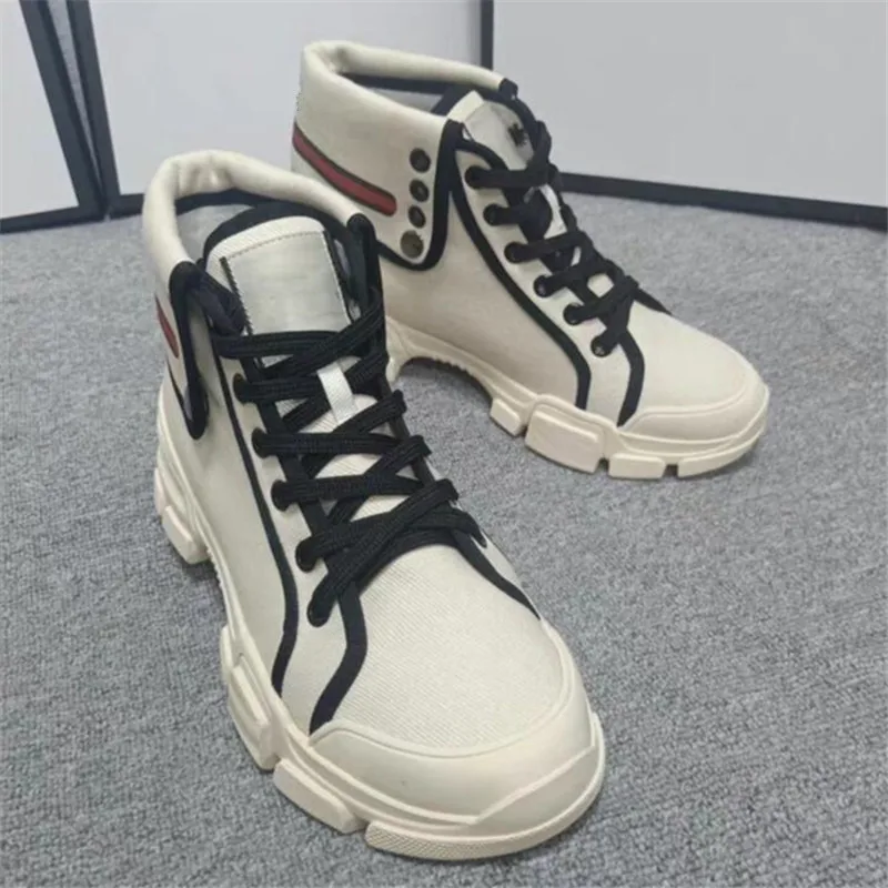 

Lace-up Sneakers Spring Autumn Casual Canvas Shoes Sports Shoes Women Platform Female Ladies Shoes Fashion Ankle Short Boots