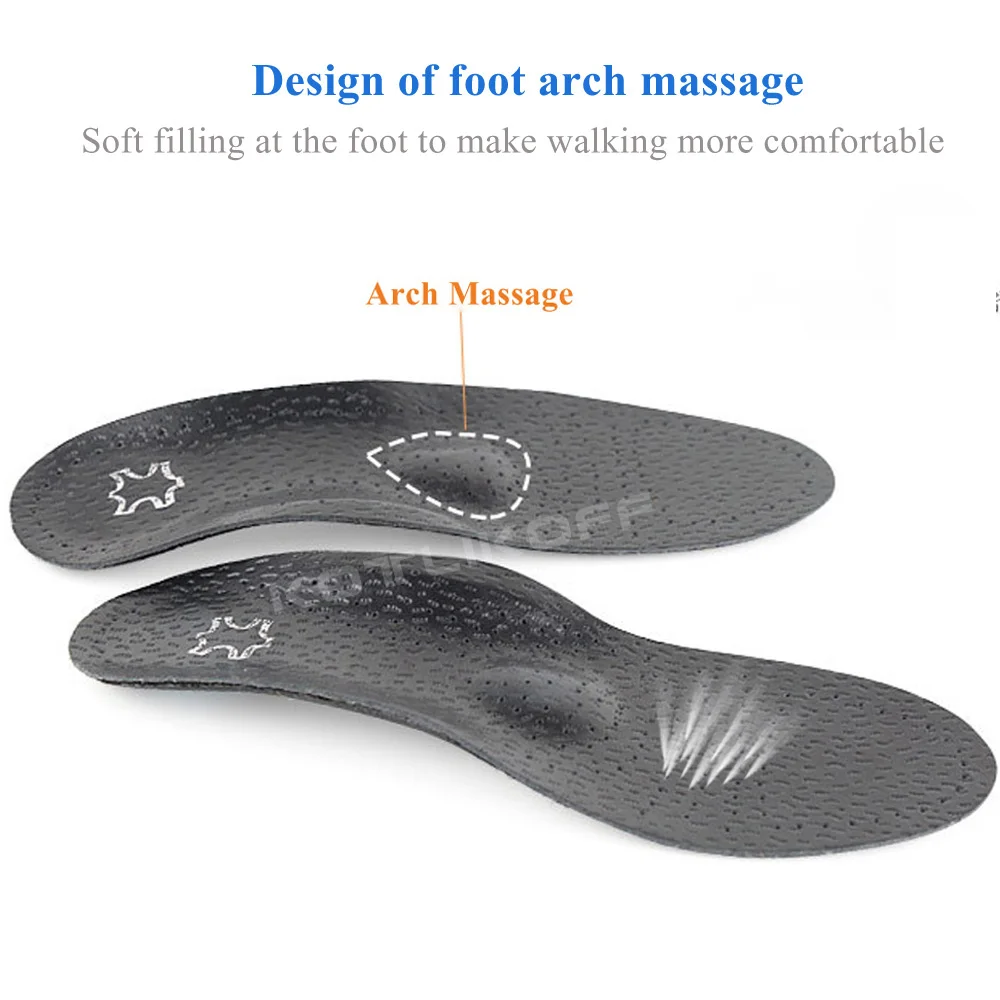 Кожаные ортопедические силиконовые стельки ортопедическая обувь плоскостопие боль в пятке супинатор для мужчин и женщин стельки для обуви вставка подошвы