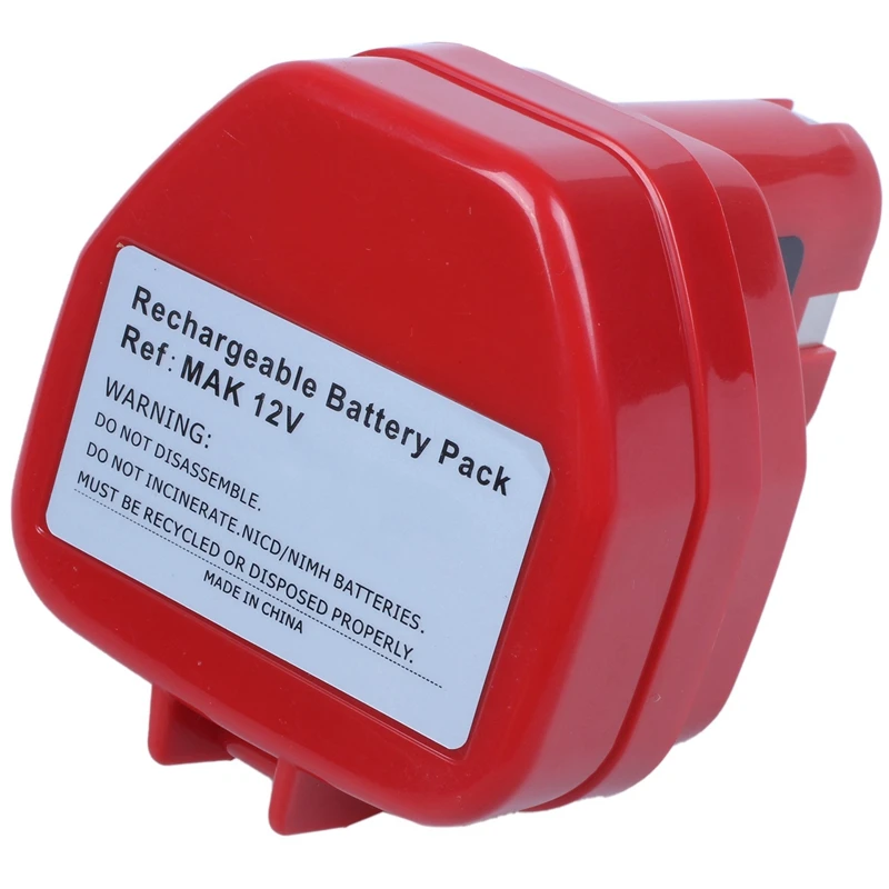 12V 2000 мА/ч, никель-металл-гидридного Батарея для Makita 1200 1201 1201A 1202 1202A 192271-4 192293-4 192296-8 192407-5 192536-4 192537-2 632268-6