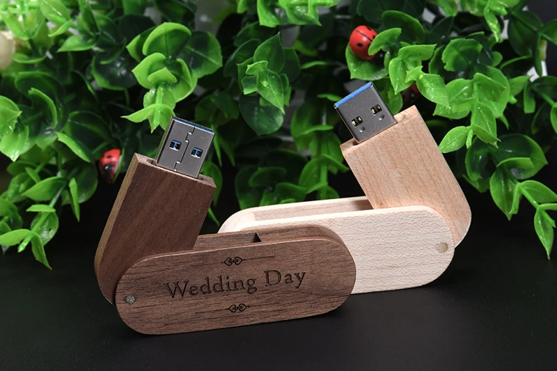 JASTERLOGO Дерево орех деревянная фотография usb коробка логотип печать Флешка 4G 8GB 16GB 32GB 64GB креативный usb флеш-накопитель usb2.0