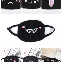 Мульти-стиль Kpop маски со ртом для лица аниме мультфильм зубы шаблон Муфельная женская мужская хлопковая Пылезащитная маска для лица