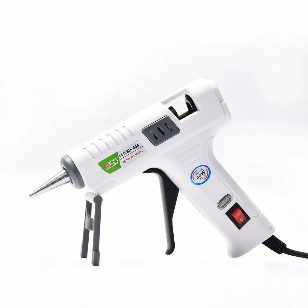 Hot Melt Glue Gun 40W Professional DIY Mini Adhesive Stick Silicone