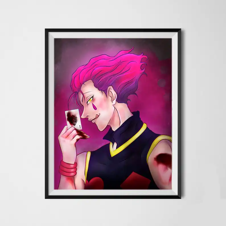 Hunter X Hunter Chain Master Kurapika Killua Ging Hisoka Gon Poster Wall Canvas Art Print 8 X 10 Inches No Frame Set Of 6 Painting Calligraphy Aliexpress
