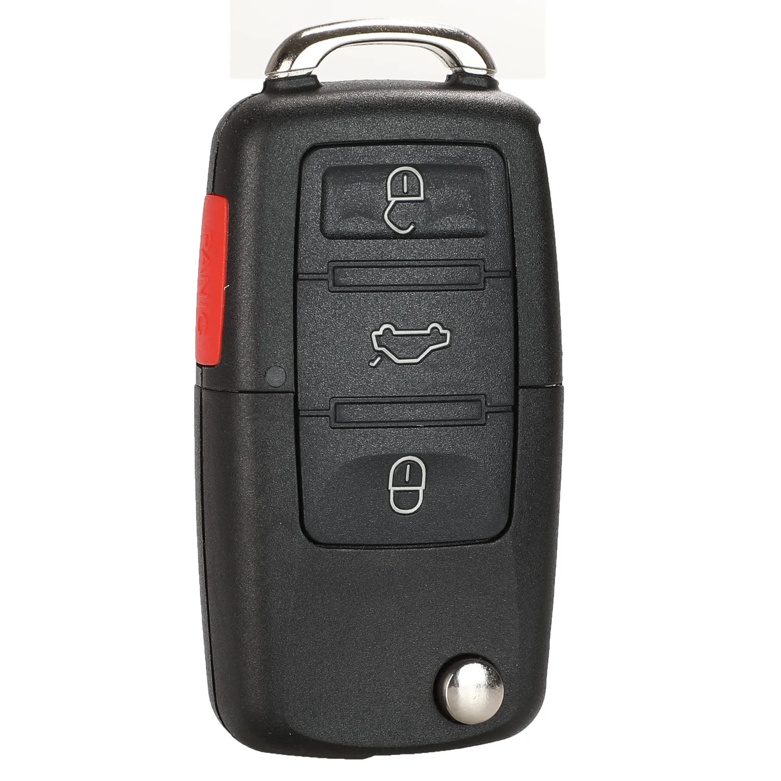 Jingyuqin пульт дистанционного флипа ключа автомобиля в виде ракушки для Volkswagen VW Jetta Passat Polo B5 B6 Golf 7 Touran Bora Beetle Skoda сиденья 2/3/4 кнопки