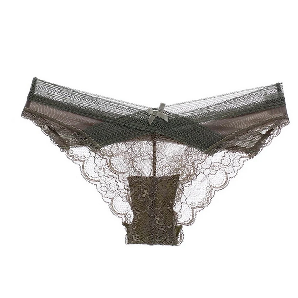 Горячее женское нижнее белье femme кружевные, сексуальные, прозрачные эротические стринги трусы Нижнее белье Трусики стринги черные кружевные трусики