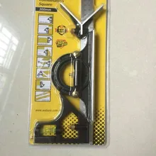 Мульти-функциональный высокое качество Комбинации квадратный Нержавеющая сталь активности правый угол линейка; Деревообработка wan Нэн Чи