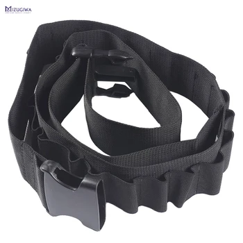 

5pcs 25Rounds 135*5CM Bandolier Belt Shell Holder Airsoft Hunting Tactical 12 Gauge Ammo Holder Military Shotgun Cartridge Belt