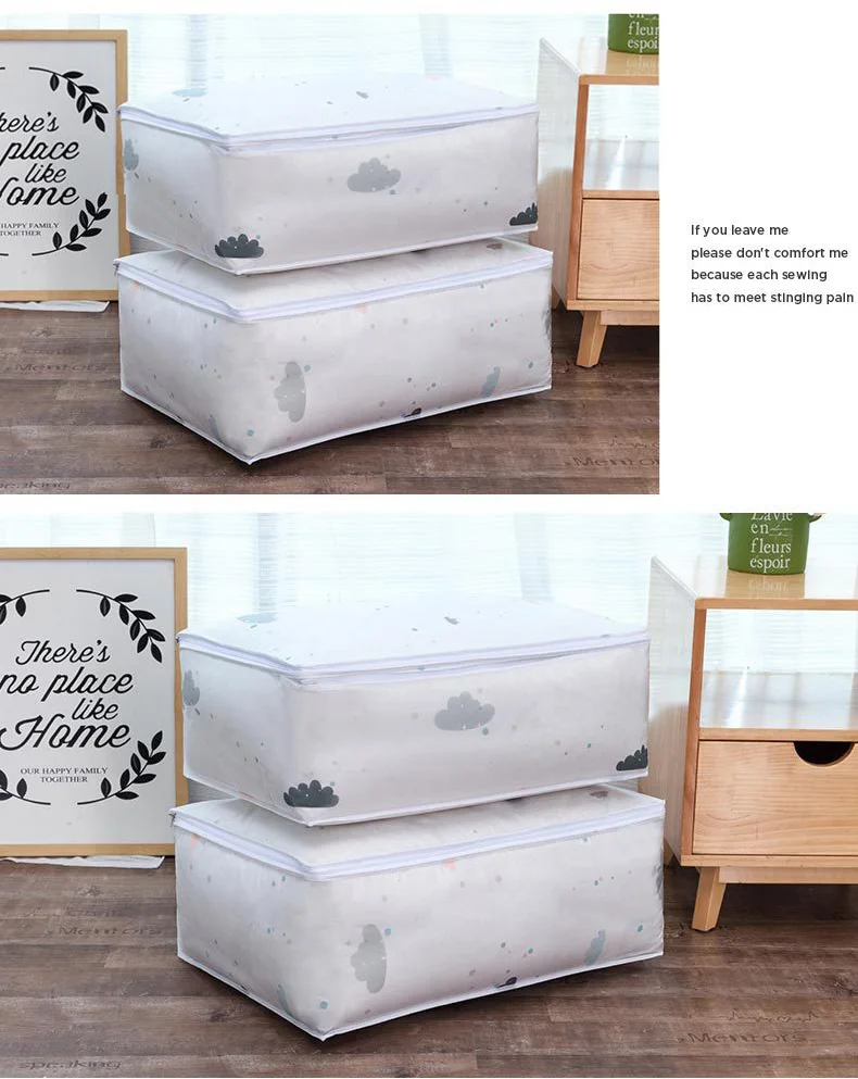

Foldable Clothes Storage Bag Organizer Tidy Pouch Suitcase Wardrobe Storage Box Quilt Storage Container Bags Home Organizer