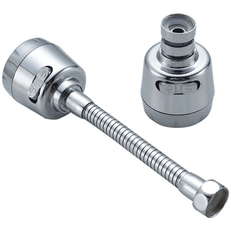 

Supercharge Water-Saving Shower Set Anti-spill Faucet Extender Universal Stereotypes Bubbler Second Gear Switch