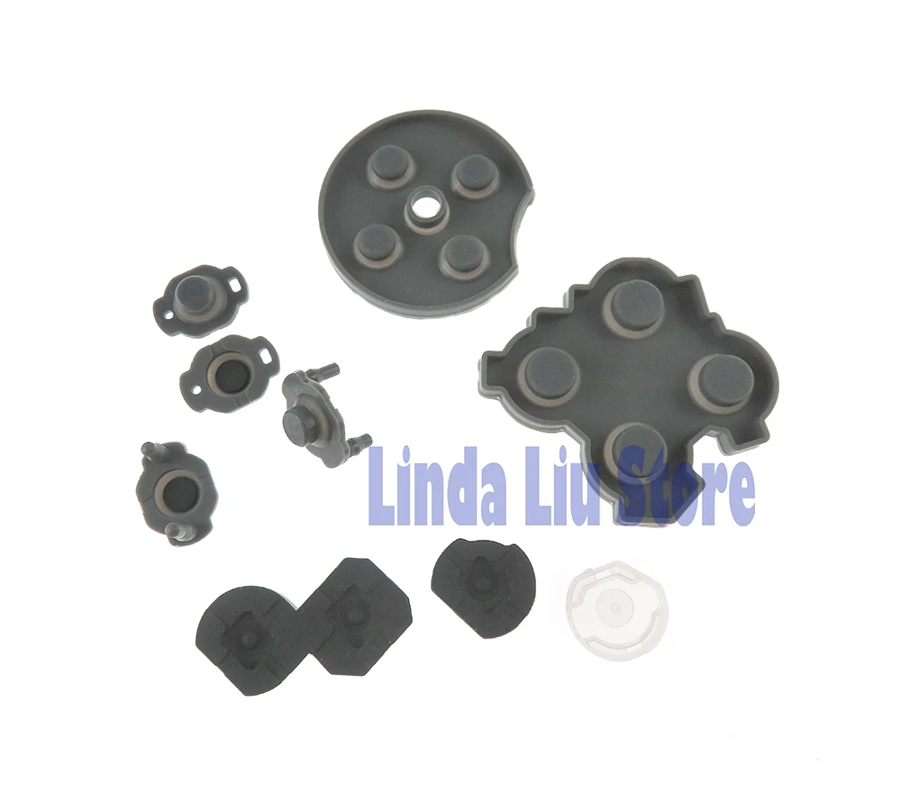 100sets Repair Parts For NS Switch Console Switch Pro LR Key Button ZL ZR Controller ABXY Conductive adhesive