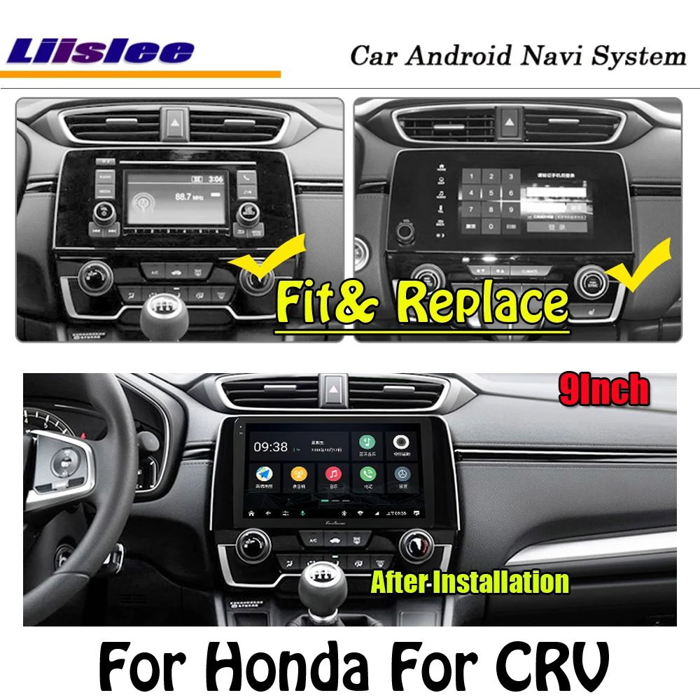 Car Android Multimedia Cd Dvd Player Radio For Honda Cr V Crv 2017 2018 2019 Hd Screen Display Tv Gps Navigation System Car Auto Aliexpress
