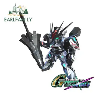 

EARLFAMILY 13cm x 12.6cm for SD Gundam Car Stickers Auto Bumper Window DIY Waterproof Car Styling Occlusion Scratch JDM Decal