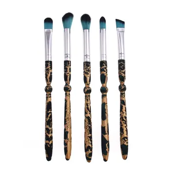 

5/7/10 PCS swords with wooden handle crack paint brush Make up Brushes Set Powder Foundation Brushes Cosmetic Soft Hair Tool Kit