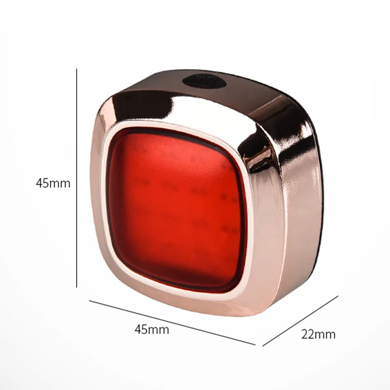 Xmund XD-BL4 60 Lumens 16 COB Smart 10H Running Sensor Time 5 Modes USB 90° Adjustable IPX6 Waterproof Cycling Bike Tail Light