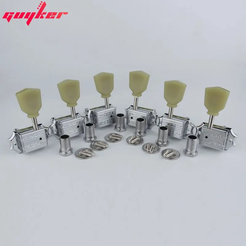 Старинная гитарная машина GUYKER Deluxe Keystone в винтажном стиле настройка головы