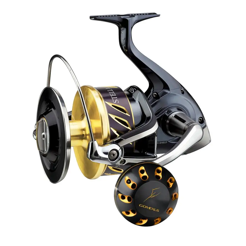 Gomexus ручка питания для Daiwa BG Penn Spinfisher Battle II буровая круглая металлическая рукоятка