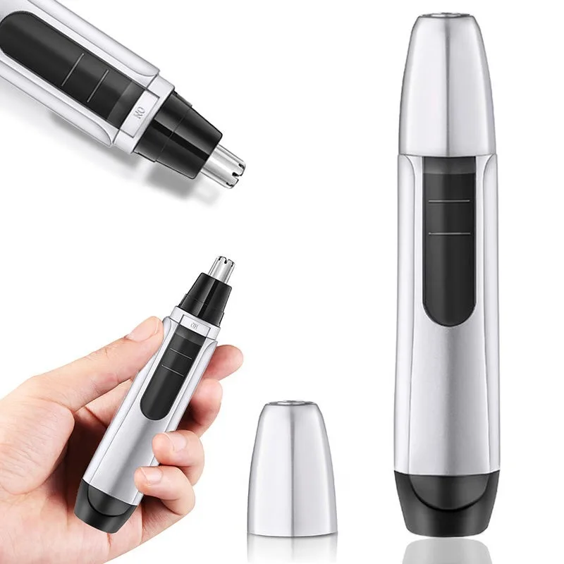 

Electric Nose Hair Trimmer Portable Shaving Nose Ear Eyebrow Hair Clipper Nose Cleaner Washable Multifunctional Hair Removal