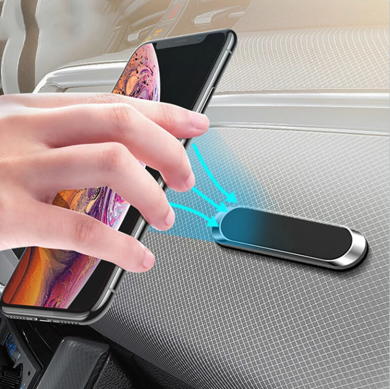 

Magnetic Car Phone Holder Mini Strip Shape Stand for Ford Fusion Mondeo Mustang F-150 Explorer Edge C-MAX FOCUS RS ST Fiesta