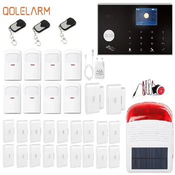 

Tuya APP 99 wireless 3 wire zone WIFI 4G LCD Russian Menu Intelligent 433MHZ Houe Home Burglar Security Alarm System