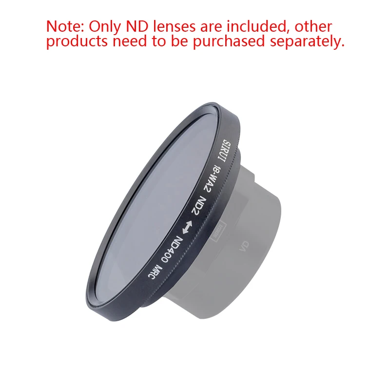  Sirui mobile adjustable ND mirror ND2-400 dimming Filter Neutral Density Filter for wide-angle lens