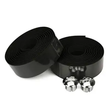 

Road Bike Bicycle Handlebar Tape Non-Slip Tied With Strap Bicycle Handle Bar Tapes Wrap Cork Shock Fixing Straps Belt