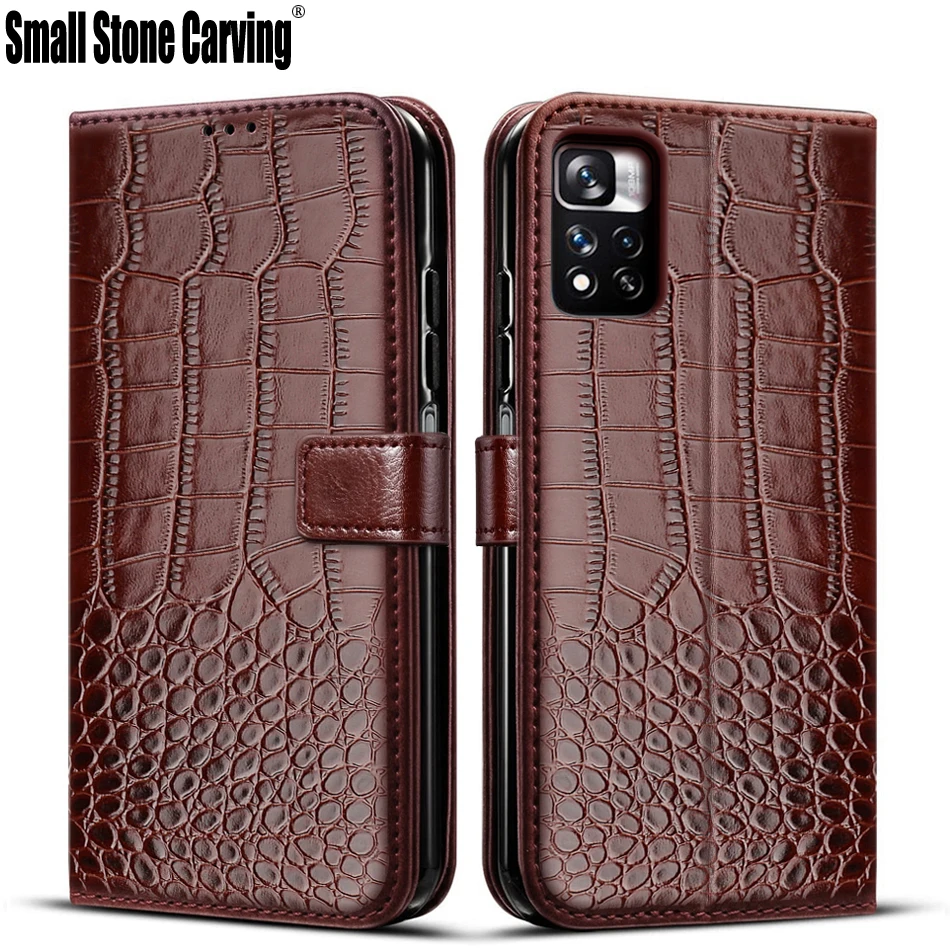 Leather Wallet Case Leather Case Phone Case Leather Phone Case Leather Flip Case For Xiaomi Redmi Note 11 Pro Case Luxury Wallet Card Slots Phone Book cover Redmi Note11 Pro Plus Pro+ 5G case