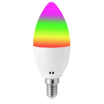 

LED Light Bulb WIFI Control Bedroom Party Google Home Atmosphere Lamp LED Bulb Super Bright RGBW E27 Bar Wireless Durable