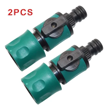 

Garden Shut Off Valves Hose In line Tap Fitting Connector 2-Way Equipment