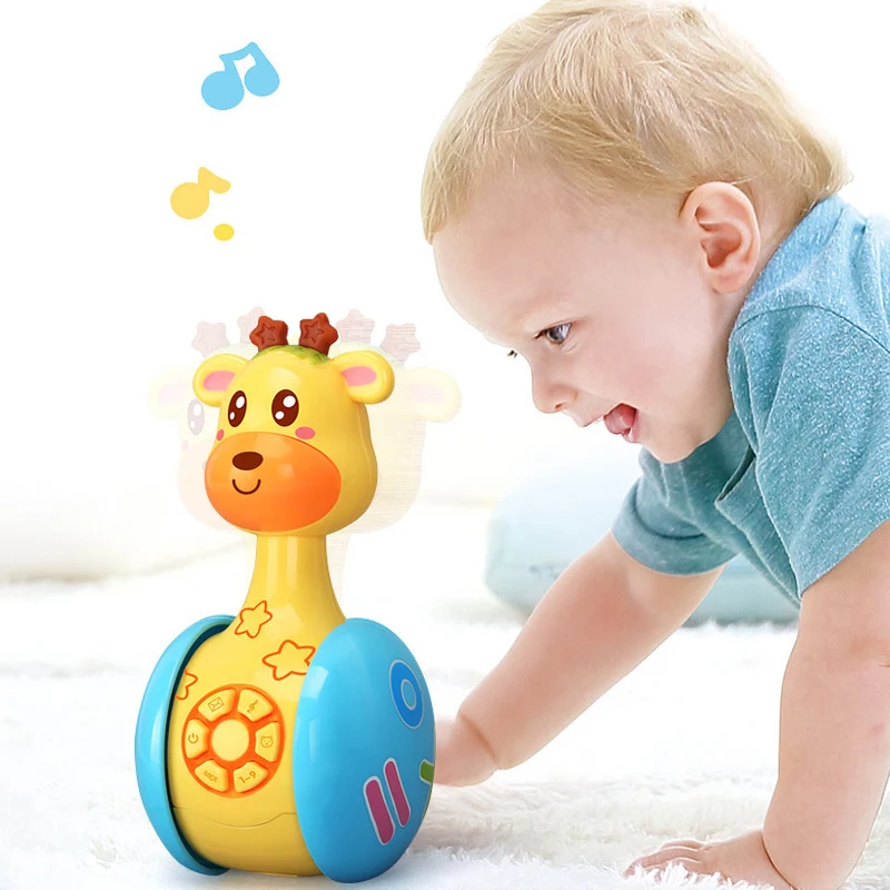 Sliding Tumbler Story Machine Multi-function Cute Cartoon Early Education Machine Portable Toy for Baby Kid BM88