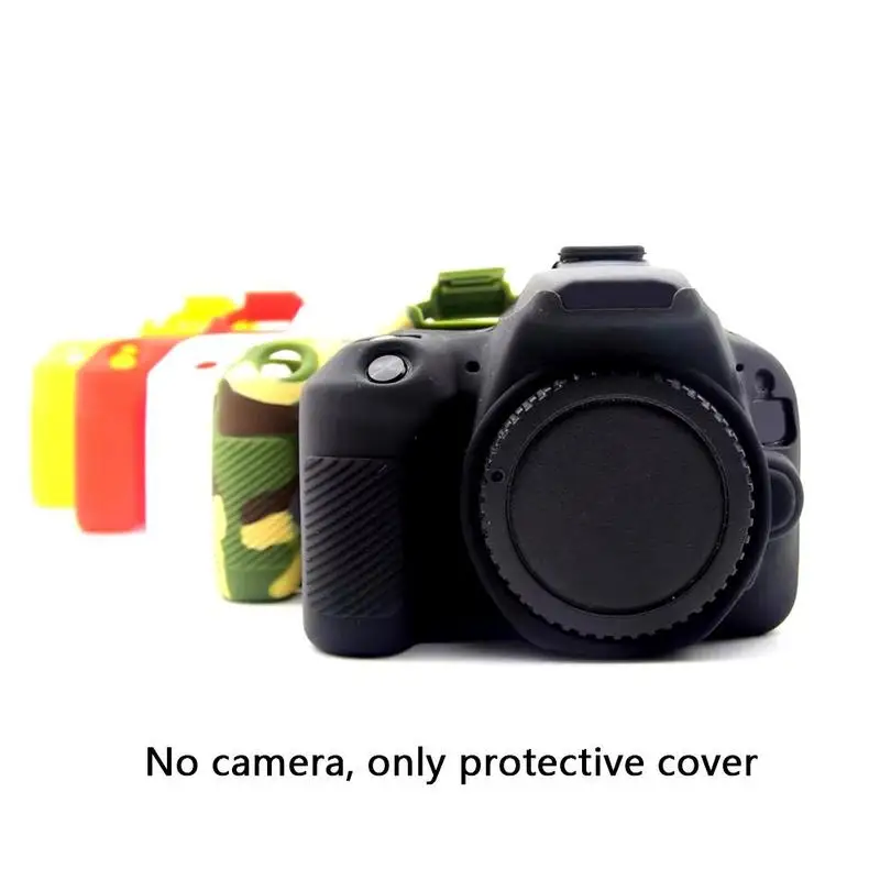 Чехол для DSLR камеры, мягкий силиконовый чехол, Резиновая Защитная сумка SL2 200D 200D Rebel SLR II для камеры Canon 200D Mark T6G4