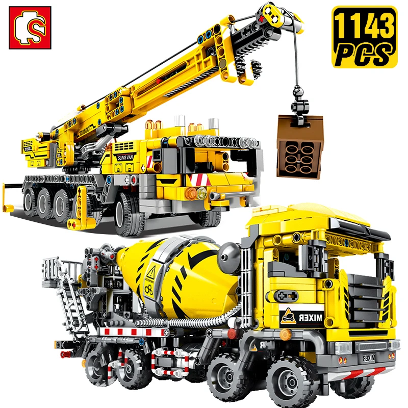 Лего Technic Creator Design техническая Строительная серия транспортное средство детские