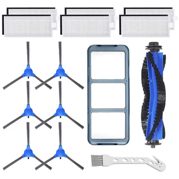

15Pcs Replacement Parts Kit for Eufy RoboVac 11S Vacuum Cleaner (6 Filters,6 Side Brushes,1 Main Brush,1 Primary Filter)