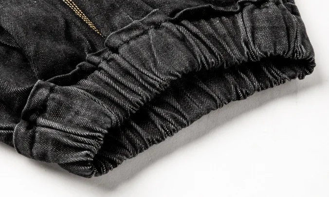 Autumn Clothing Korean-style Childrenswear New Style Men And Women Child Western Style Loose-Fit Cool Back Pocket Jeans Cas