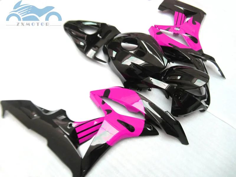 Обновите свой Комплект обтекателя впрыска, пригодный для Honda CBR600RR 2007 2008 CBR 600RR 07 08 Красный Черный ABS Пластиковые обтекатели комплекты XF19