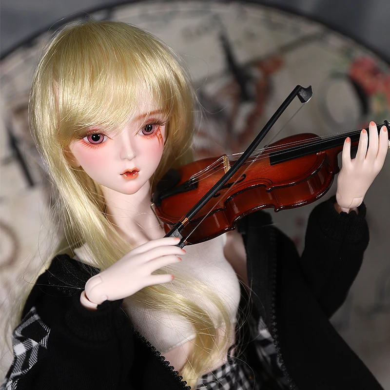 DBS 1/3 BJD 62cm joint body with hand-painted face clothes shoes wig and head can open,twins sister girl gift SD there once lived a girl who seduced her sister s husband and he hanged himself