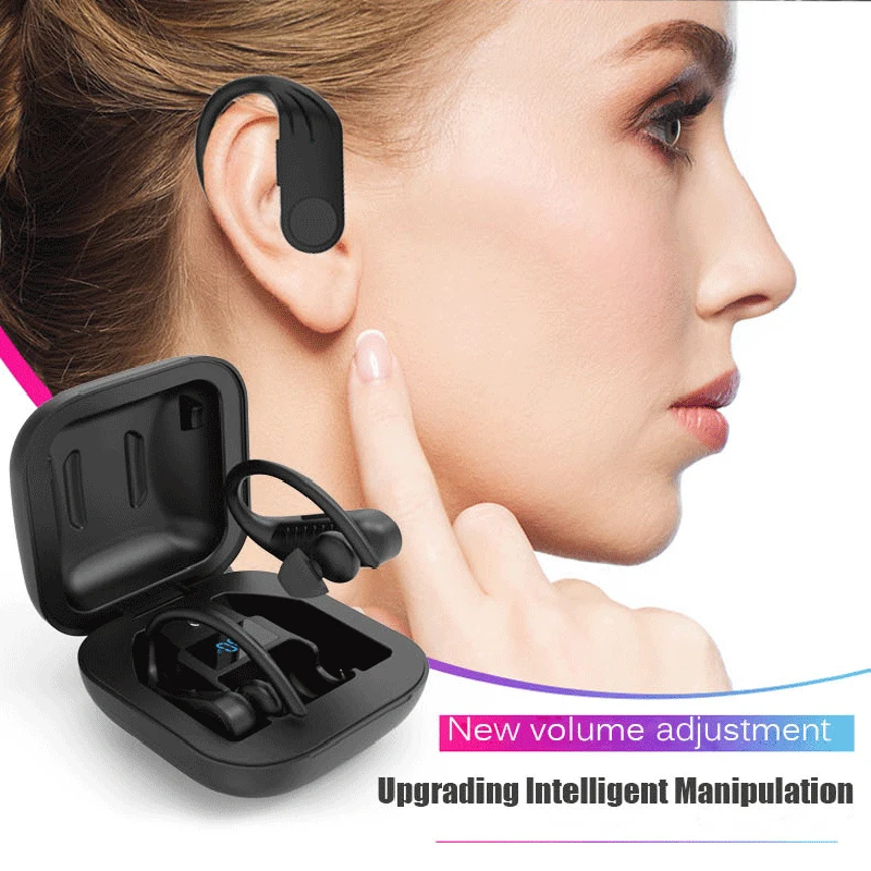 Bluetooth наушники Led беспроводные наушники TWS стерео наушники Handsfree телефон игровая гарнитура для Apple Xiaomi Android