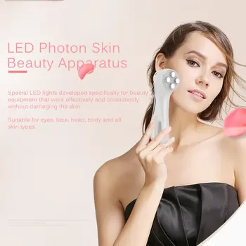 

6-In-1 Multi-Function Beauty Instrument Double-Sided Head Electroporation Led Photon Beauty Skin Device Facial Rf Skin Massage