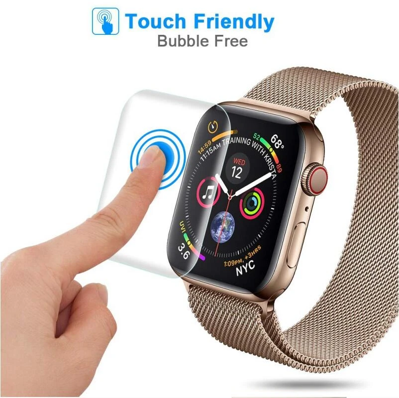 Мягкая защитная пленка из ТПУ для Apple Watch Series 6 SE 4 5 40 мм 44 3 шт.|Защитные стёкла и