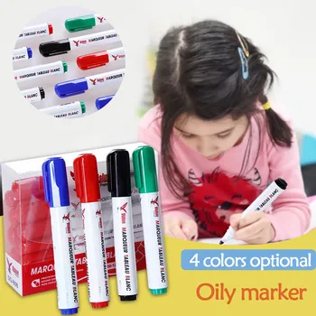 

3ML12PCS High Capacity Durable Markers Pens Drawing Graffiti Pens Marker Pen Round Toe Quick-drying Waterproof Permanent Schoo