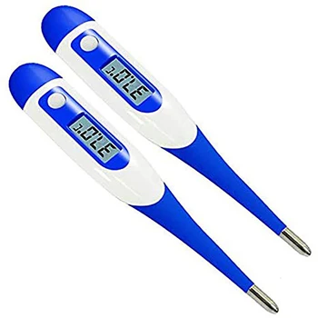 

2Pcs LED Digital Thermometer,Mercury-Free Beep Alert Children Thermometer with Flexible Tip For Infants, Children, Adults