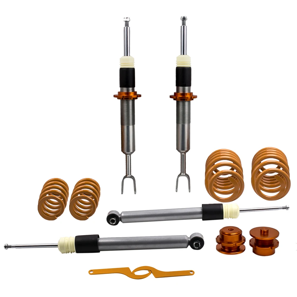 MAXPEEDINGRODS для Audi A4 B6 B7 8E и Avant Quattro 00-08 комплект подвески coiloвера Street Adj Coilover все модели