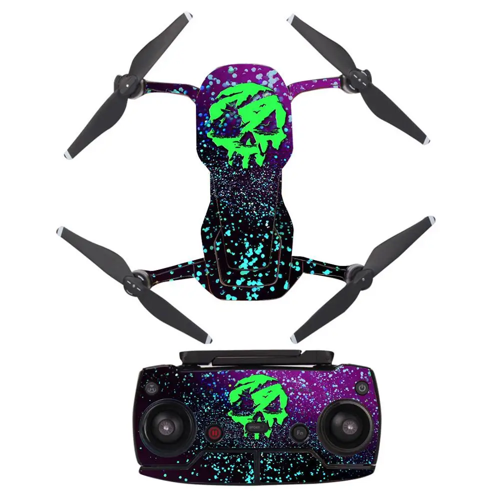 Камуфляжная Водонепроницаемая наклейка для DJI MAVIC AIR Drone корпус оболочка защита кожи Квадрокоптер камера Drone Кожа Наклейка аксессуары - Цвет: YSDJM-A0102